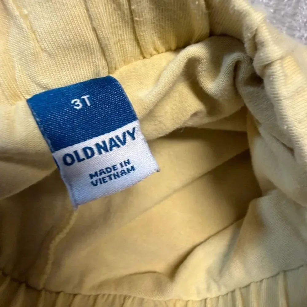 Old Navy 3T Girls Skorts Yellow Green